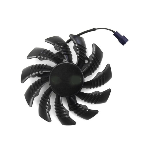 75mm T128010SM Cooler Fan for Gigabyte GTX 970 GV-N970WF3-4GD - Picture 3 of 4