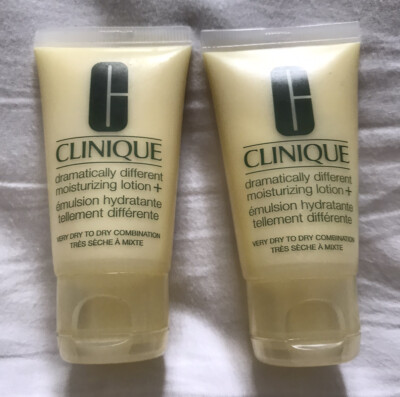 Lot Of 2 Clinique Dramatically Different Moisturizing Lotion 1 oz X 2