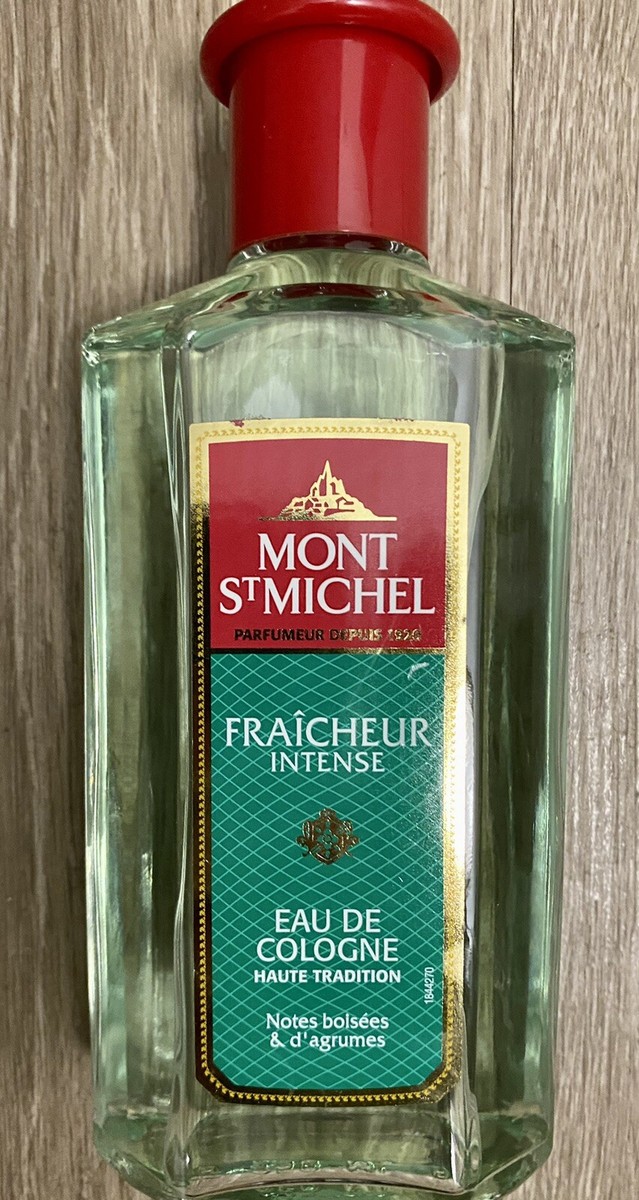Mont St Michel Parfum Eau de Cologne Fraicheur Intense 500ml Free