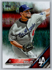 Luis Avilan 2016 Topps Series 2 Factory Set Foil 006/177 #494 LA Dodgers