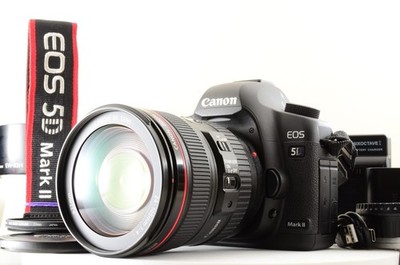 *Neuwertige 4200 Auslösungen Canon EOS 5D Mark II 21.1 MP DSLR Kamera EF 24-1...