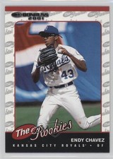 2001 Donruss The Rookies Endy Chavez #R28 0a1