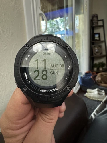 Voice Caddie G3 GPS Golf Watch Black