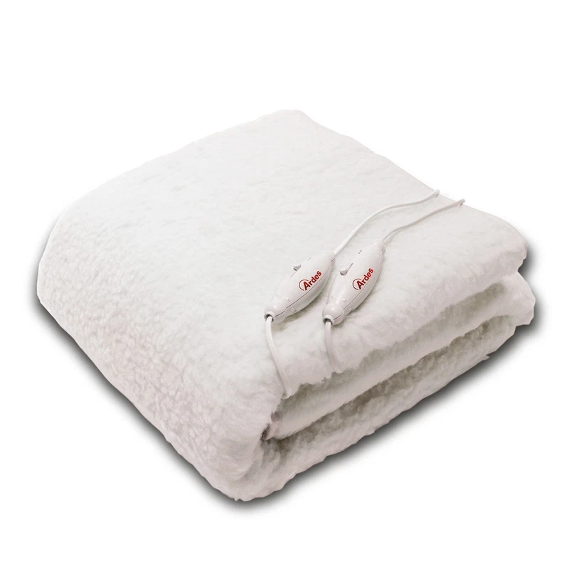 Scaldasonno Matrimoniale Elettrico 100% PURA LANA Scalda Sonno Letto 2 Piazze