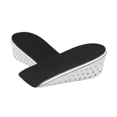 Herren Damen unsichtbare Höhenerhöhung Einlegesohlen Fersenlift höhere Schuheinlagen Pads