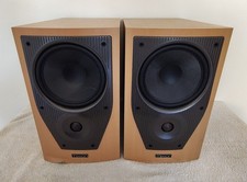 Mission M72 Pair Stereo Hi-Fi Speakers Beech Wood Finish