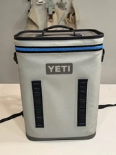 Yeti Hopper Backflip 24 Fog Gray/Tahoe Blue - Excellent Condition!