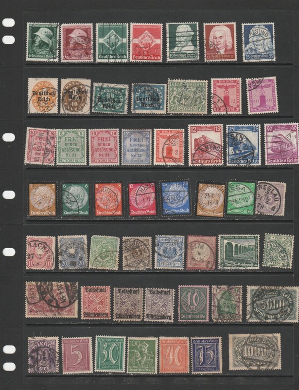 stamps  Germany 12