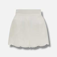 Agent Provocateur Women's Ivory Amelea Pull-On Lounge Shorts Size 4