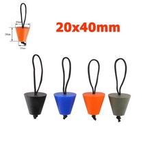 20x40mm Silicone Rubber Bung Drain Hole Plugs Kayak Canoe Boat Scupper Stoppers