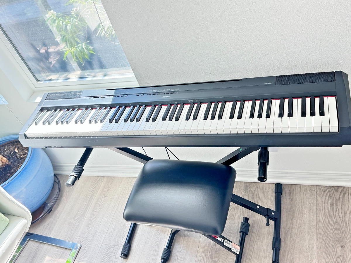 Yamaha P-115 88-key Weighted Action Digital Piano with GHS Action