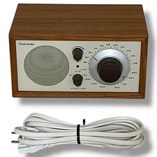 Tivoli Audio Model One Am/fm Radio No Bluetooth Cherry/silver Analog Tabletop