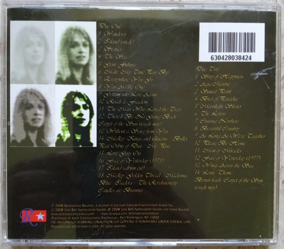 Jane's Renaissance - полный Jane Relf коллекции: 1969 - 1995 2 CD - Изображение 2 из 2