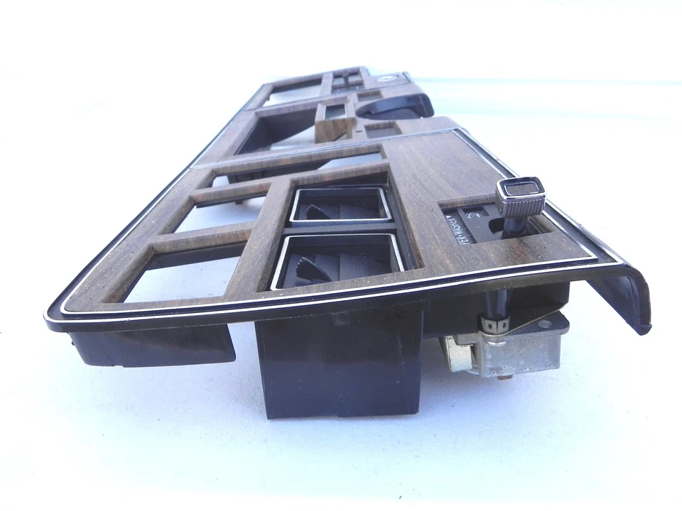 USED 1976 CHRYSLER NEW YORKER DASH CLUSTER BEZEL INSTRUMENT PANEL TRIM W/DEFROST - Image 4 of 4