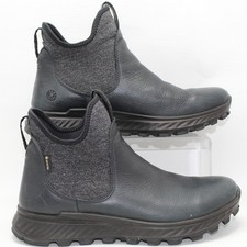 ECCO Exostrike Gore-Tex Yak Leather Boots Bla...