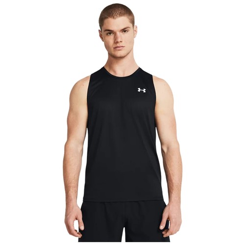 Under Armour Mens Tech Vest Tank Top Gym Training Sleeveless Workout UA - Picture 2 of 9