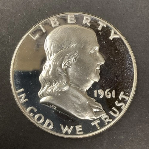 1961 Proof Franklin Half Dollar 90% Silver