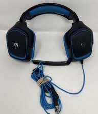 Logitech G430 Gaming Headset Black Blue Wired...