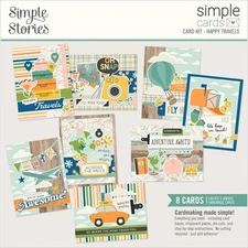 Simple Stories Simple Cards Card Kit-Happy Travels