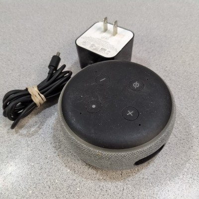 Amazon Echo Dot 3rd Generation C78MP8 Smart Speaker GRAY With Power Cord