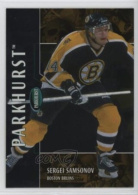 2002-03 ITG Parkhurst Gold 9/10 Sergei Samsonov #132 2tb