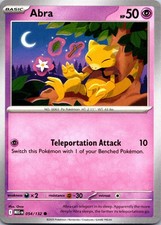 Abra 054/132 Common Mega Evolution Pokemon Near Mint