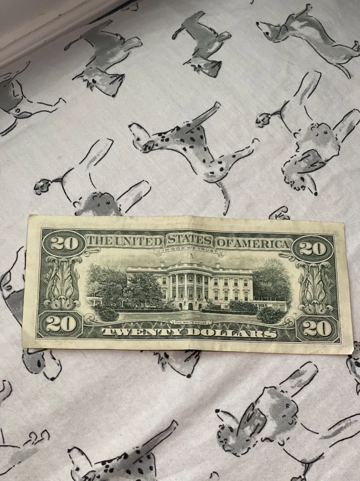 old 20 dollar bill 1998 A - Image 2 of 2