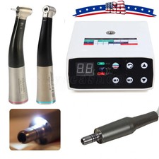 Dental Electric LED Brushless Micro Motor/1:1/1:5 LED Contra angle Handpiece
