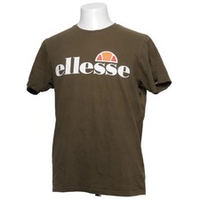 Ellesse, T-shirt, Größe: M, SL PRADO, Grün, Baumwolle, Print, Herren #huo
