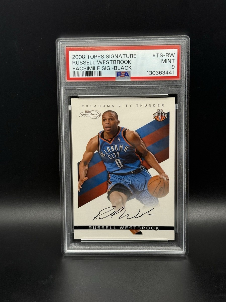 Russell Westbrook Signature Card