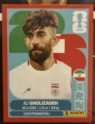 Ali Gholizadeh IRN 20- Orange Amazon Parallel - 2026 Panini FIFA World Cup