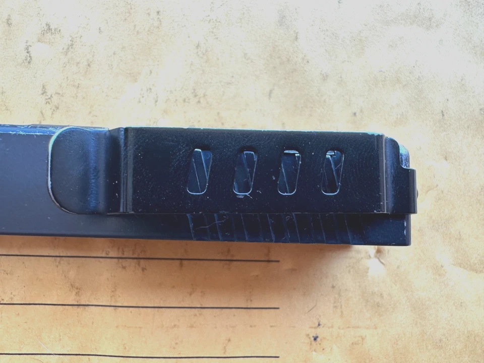 Custom Serrilted Watchdog Tactical Glock 19 Gen 3 Slide MOS 9mm Preto - Imagem 2 de 4