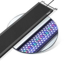 hygger Sun Moon LED Aquarium Light, Full Spectrum Fish Tank Light Day-Night Dual