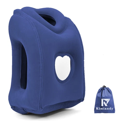 Upgraded Inflatable Travel Air Pillow for Sleeping to Avoid Neck and Shoulder...