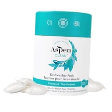 Unscented Dishwasher Pods by , Dye-Free, Zero Plastic, EWG Verified, Vegan,