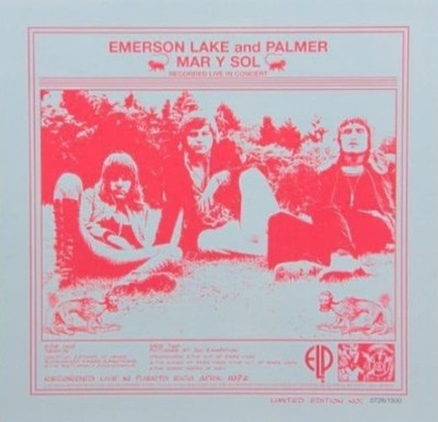 Emerson, Lake & Palmer    Mar Y Sol - Live Vinyl LP RSD 2011