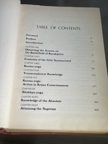 Bhagavad-Gita As It Is 1972 First Print by A.C. Bhaktivedanta Swami Prabhupada - Picture 10 of 14