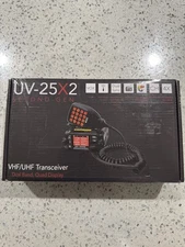 BTECH UV-25X2 2nd Gen Mini Mobile 25 Watt Dual Band Base, Mobile Radio VHF, UHF