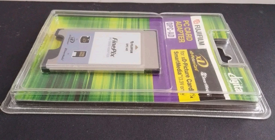 Fujifilm xD Picture Card/SmartMedia PCMCIA PC Card Adapter (F-DPC-AD-W) #526 - Image 4 of 4