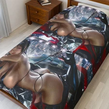 Fleece Blanket Baby Girl Blanket Anime Girls Beutifil 20