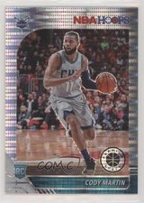 2019-20 Panini NBA Hoops Premium Stock Box Set Pulsar Prizm Cody Martin #229 0a4