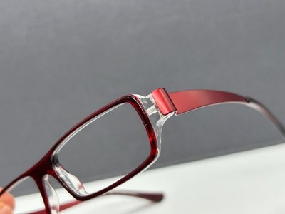 Face a Face Brille Herren Damen Rot  eckig  Nueva 3  NP:299 