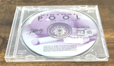 Virtual Pool: The Ultimate Pool Simulator (PC CD-ROM, 1998, Interplay)