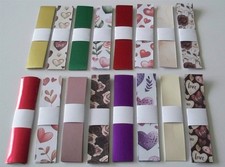 Iris Folding Papers (Valentine Hearts & Roses)