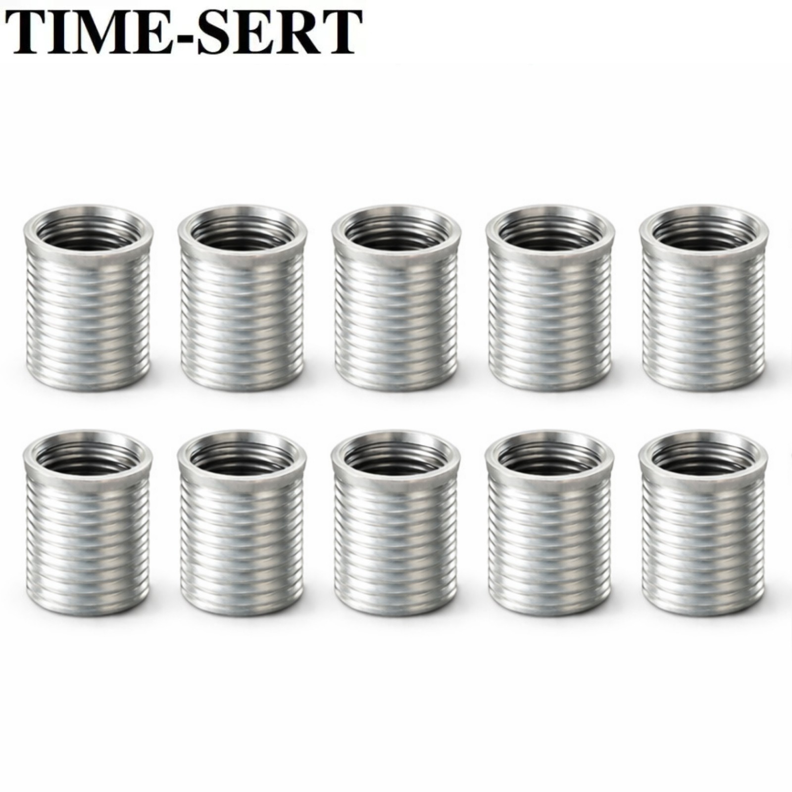 10x TIME-SERT® Spark Plug Inserts M14 x 1.25 x 24mm Carbon Steel | Thread Repair