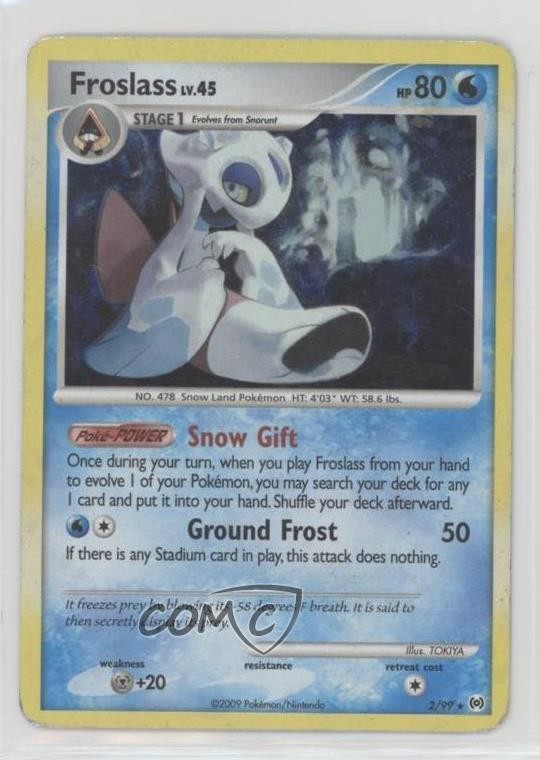 Froslass Pokémon Platinum Arceus #2 2009