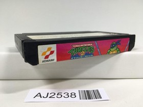 AJ2538 Teenage Mutant Ninja Turtles TMNT 2 Nintendo Famicom NES Japan