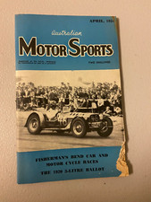 Australian Motor Sports Magazine April 1954