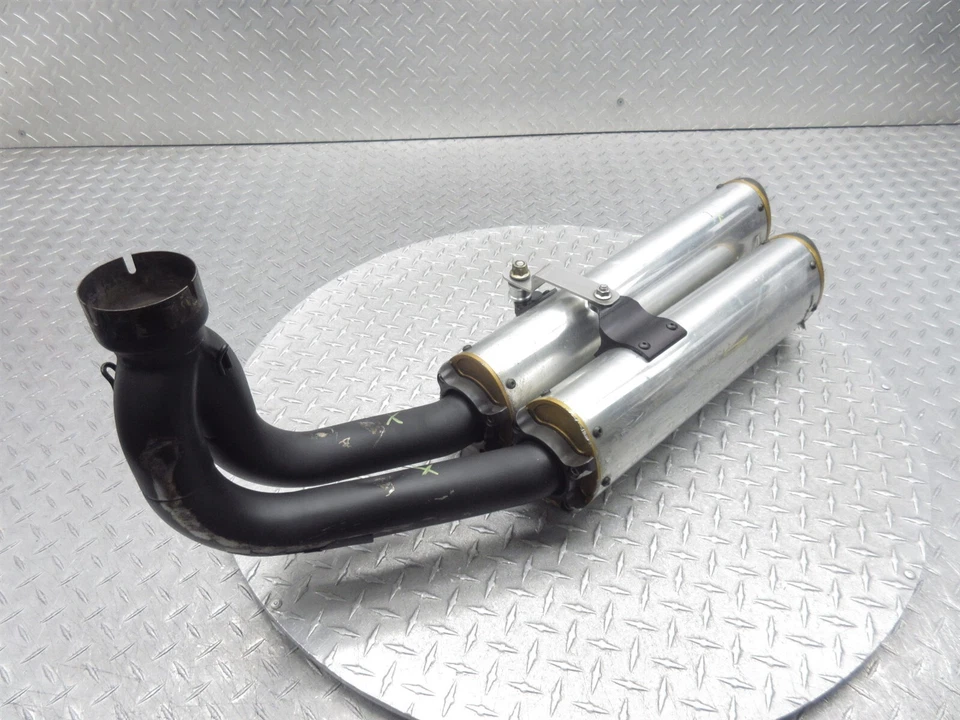 2009 08 09 Can Am Spyder GS TWO BROTHERS Exhaust Mufflers Silencers Pipes Cans - Image 2 of 4