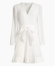 NWT Milly Liv Pleated Dress - Size 4, White